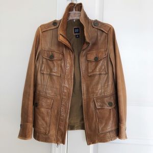 SOLD Gap Vintage Leather Jacket